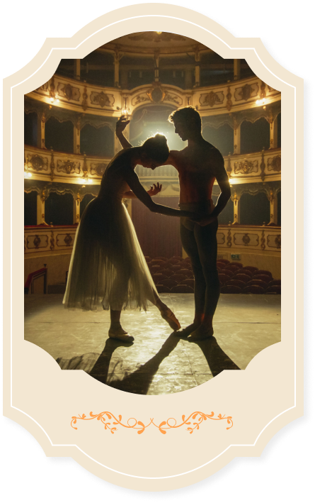 Couple dance card